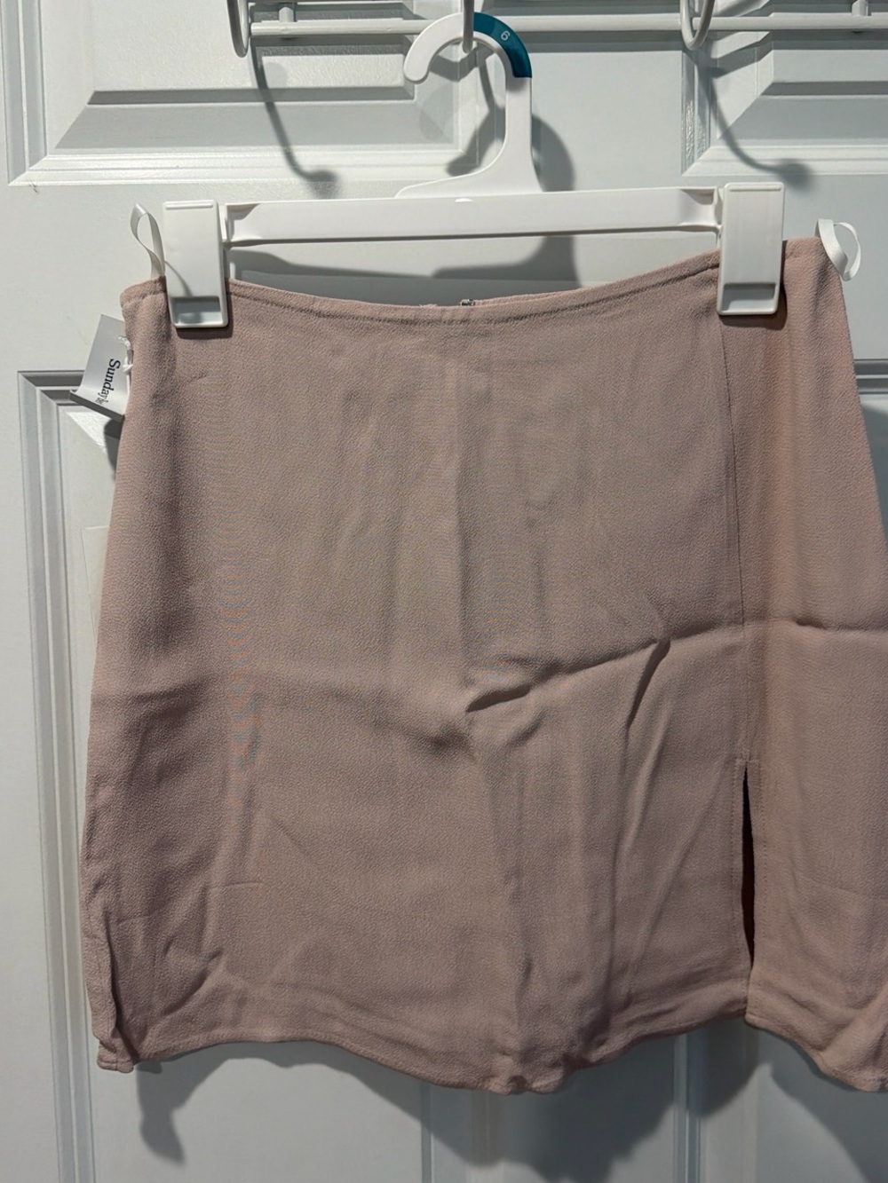 Aritzia Sunday Best Blush Pink Mini Skirt